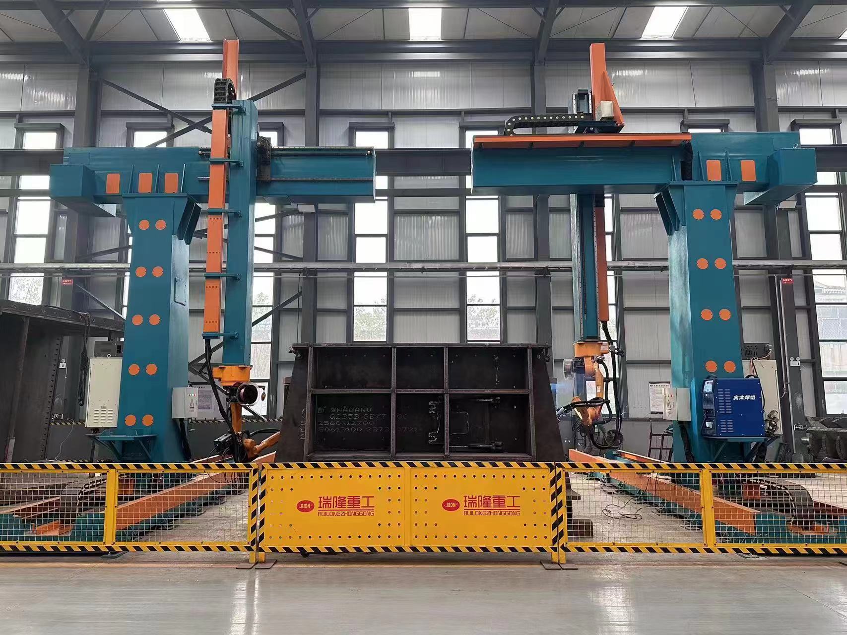 Nine axis cantilever steel str