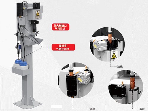 Robot gun cleaning s