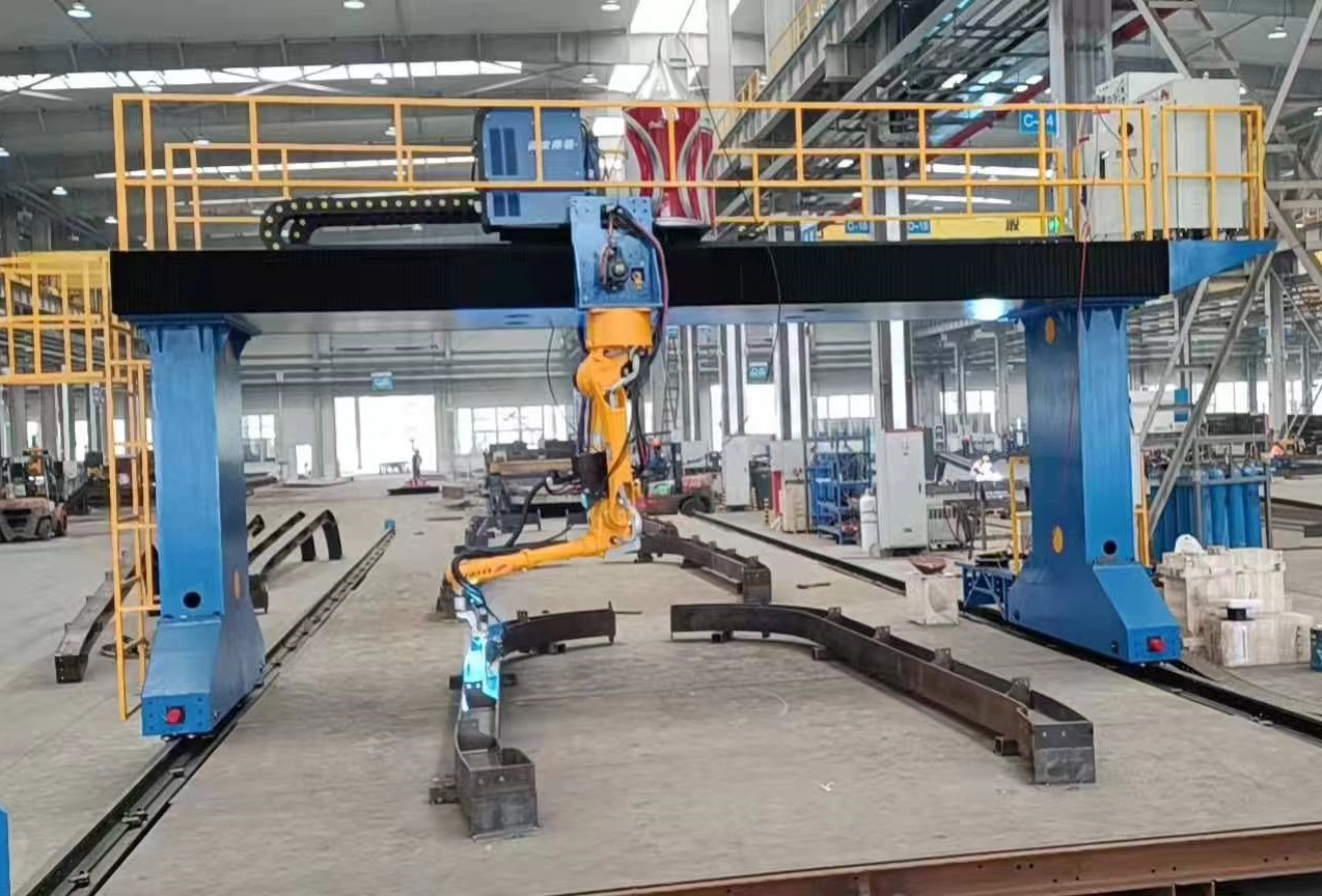 Welding robot arm