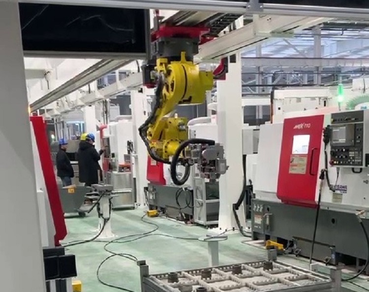 Six axis robotic arm