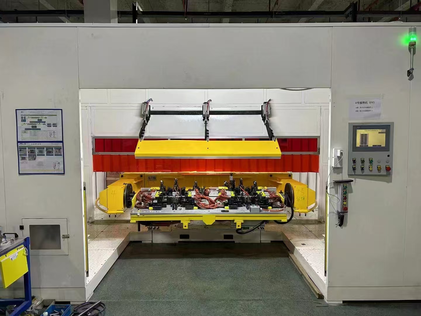 Mobile house welding